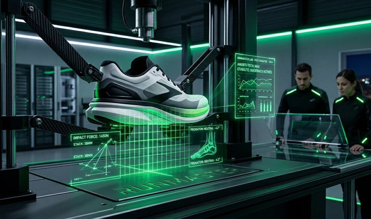 Analyse biomécanique d'une chaussure de running