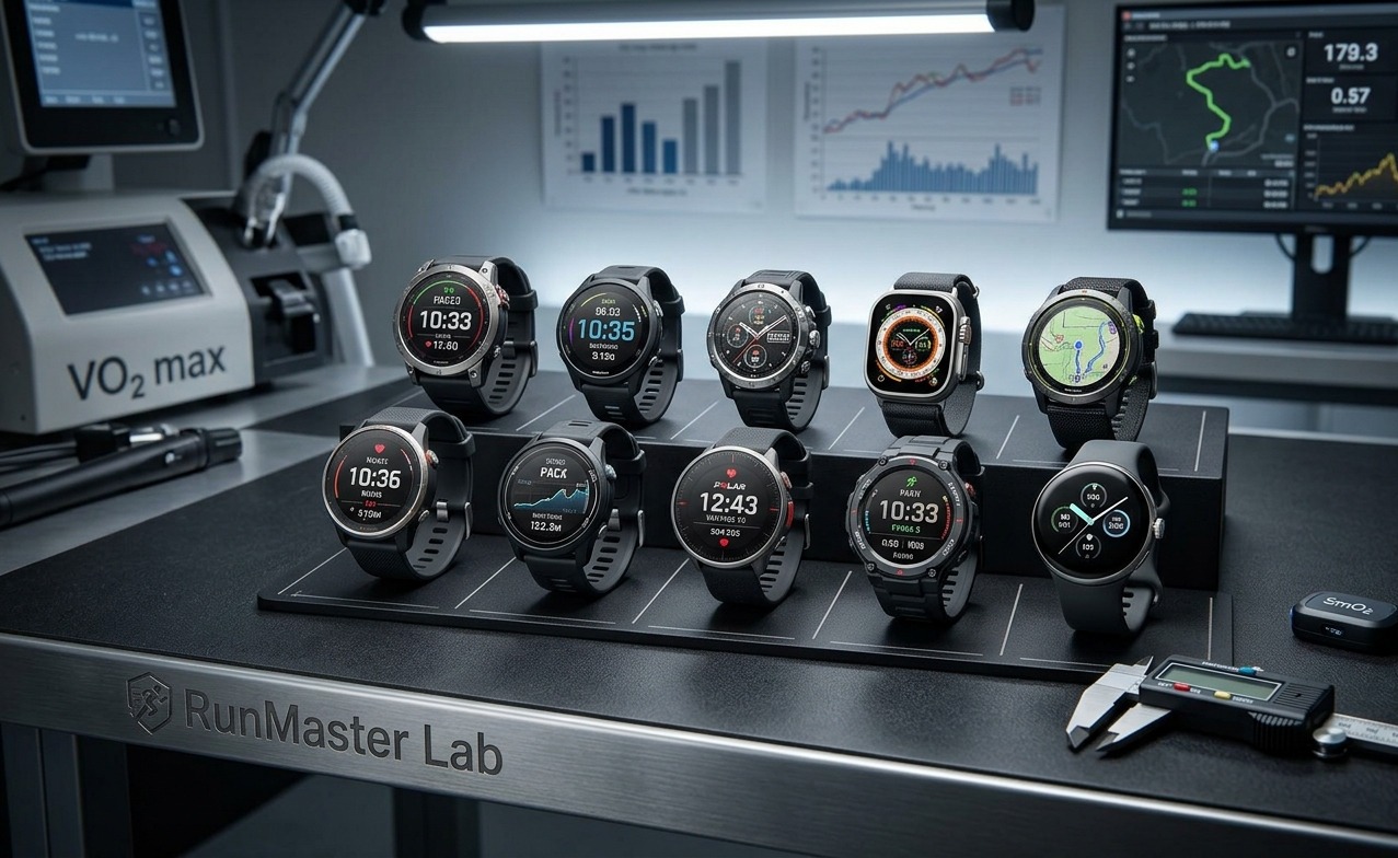 Comparatif des 10 meilleures montres de running 2026 analysées au RunMaster Lab